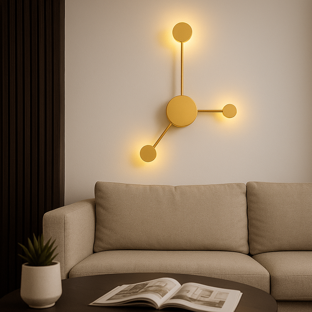 LED аплик 24W Modern Style-3 Gold