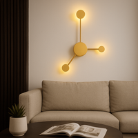 LED аплик 24W Modern Style-3 Gold