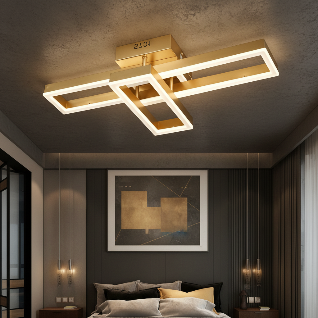 LED осветително тяло VION Gold еквивалент 300W с дистанционно