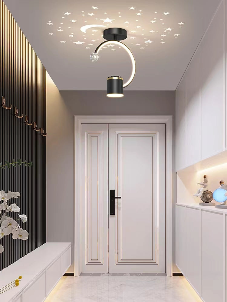 LED аплик 28W New Design прожекция на звездички върху тавана