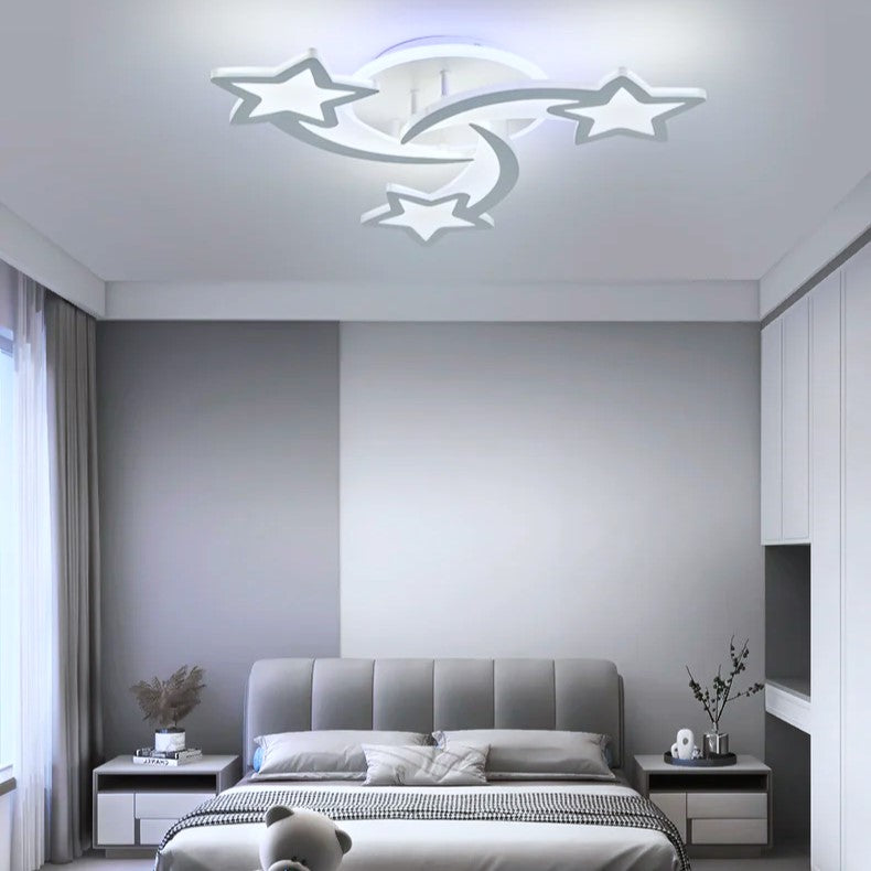 LED осветително тяло MINI STAR RGB дизайн еквивалент 400W с дистанционно