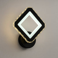 LED аплик 26W DIAMOND Cristal Black