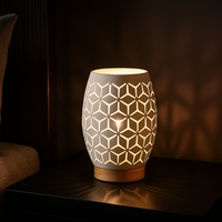 Декоративна лампа BIDAR 1xE27 Бяла