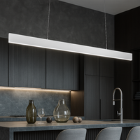 LED осветително тяло Lyne White, висящо, еквивалент 360W, с дистанционно управление