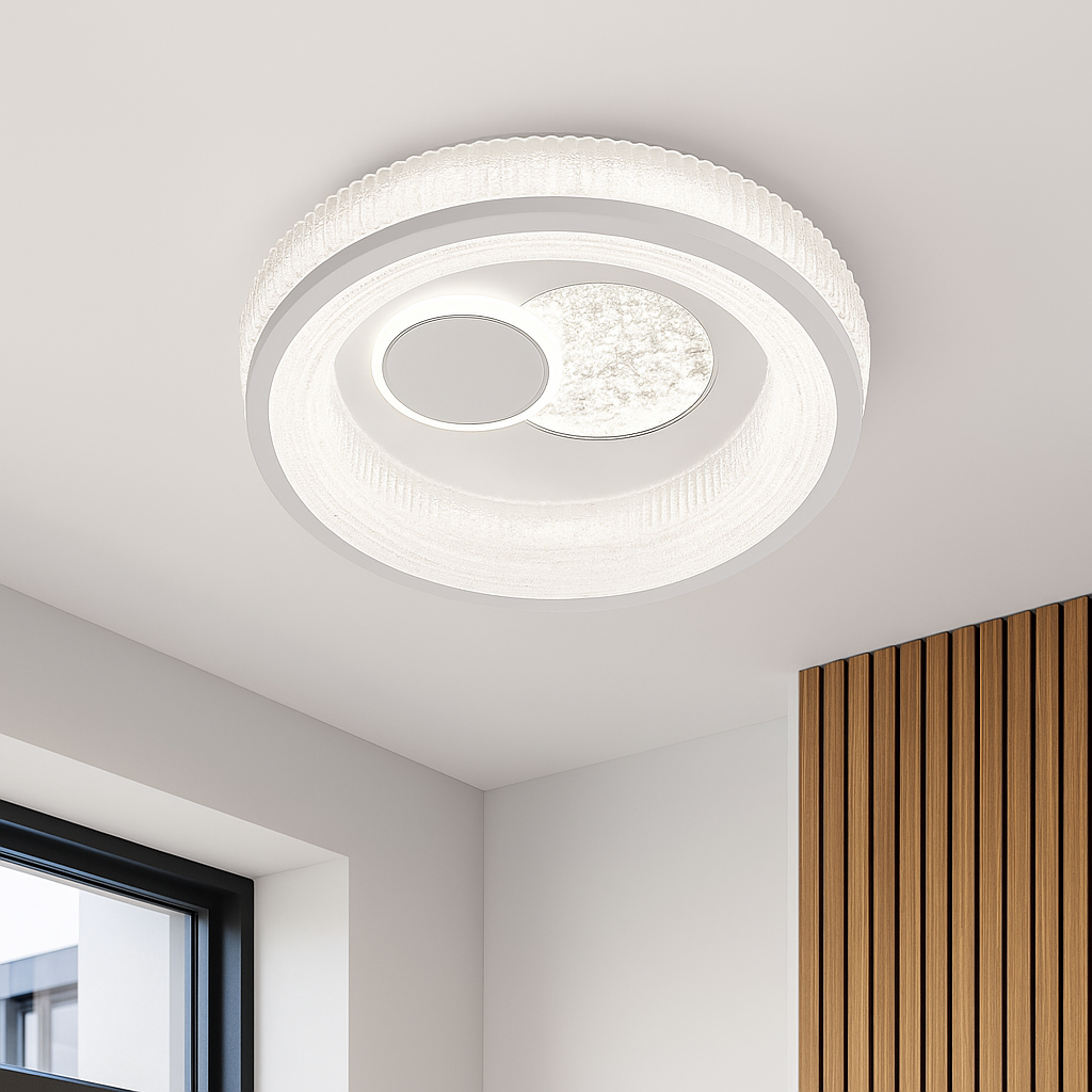 Осветително тяло LED Koko ROUND White Еквивалент 340W 