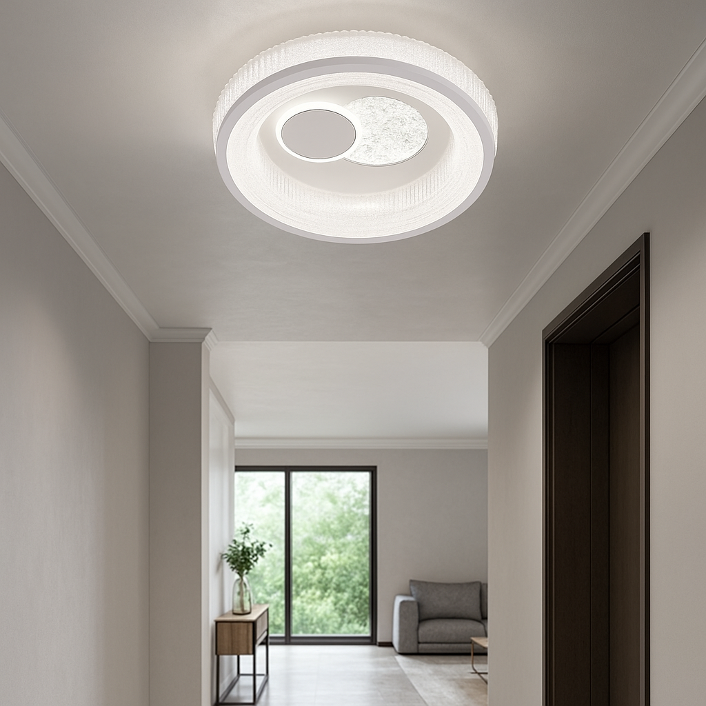 Осветително тяло LED Koko ROUND White Еквивалент 340W 