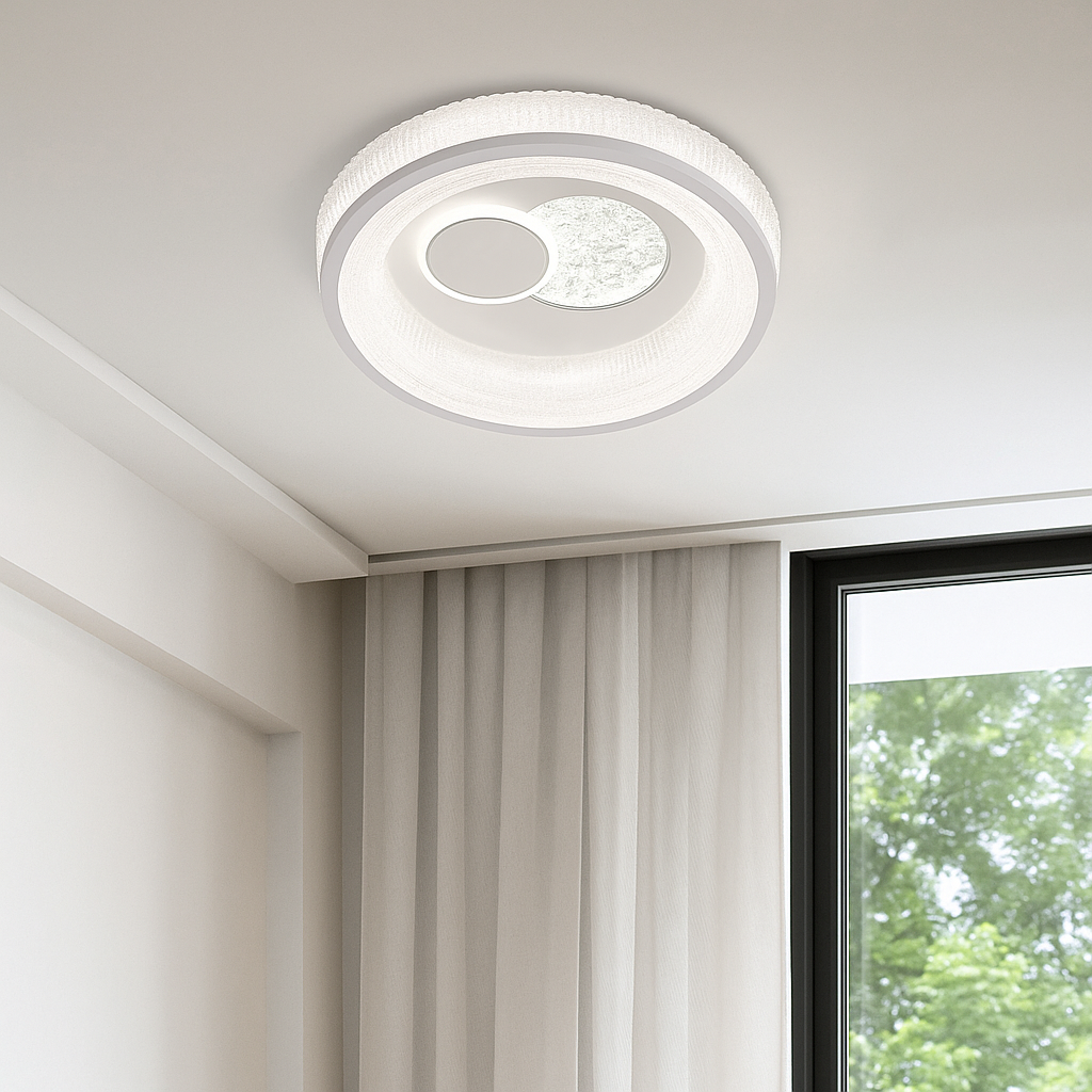 Осветително тяло LED Koko ROUND White Еквивалент 340W 