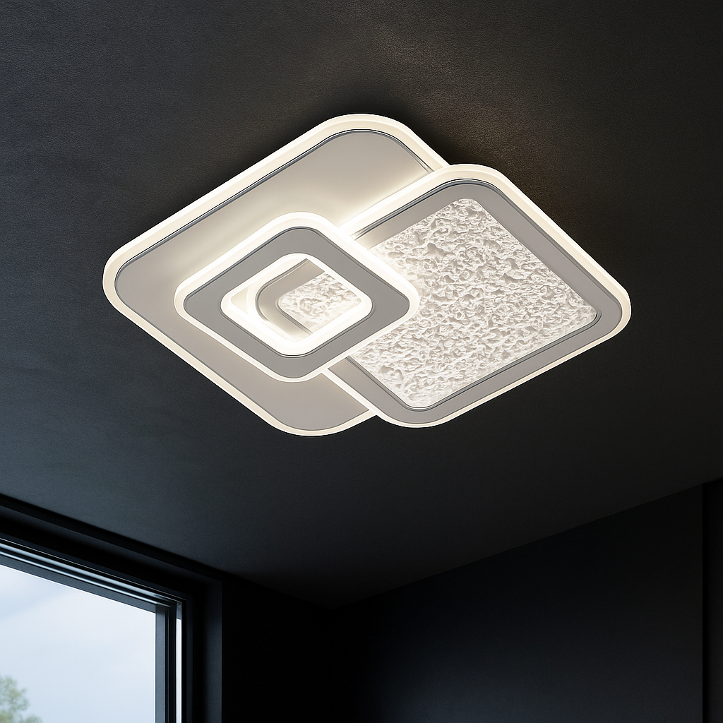 Осветително тяло LED Fino Square White Еквивалент 330W