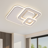 Осветително тяло LED Saro Square White Еквивалент 550W