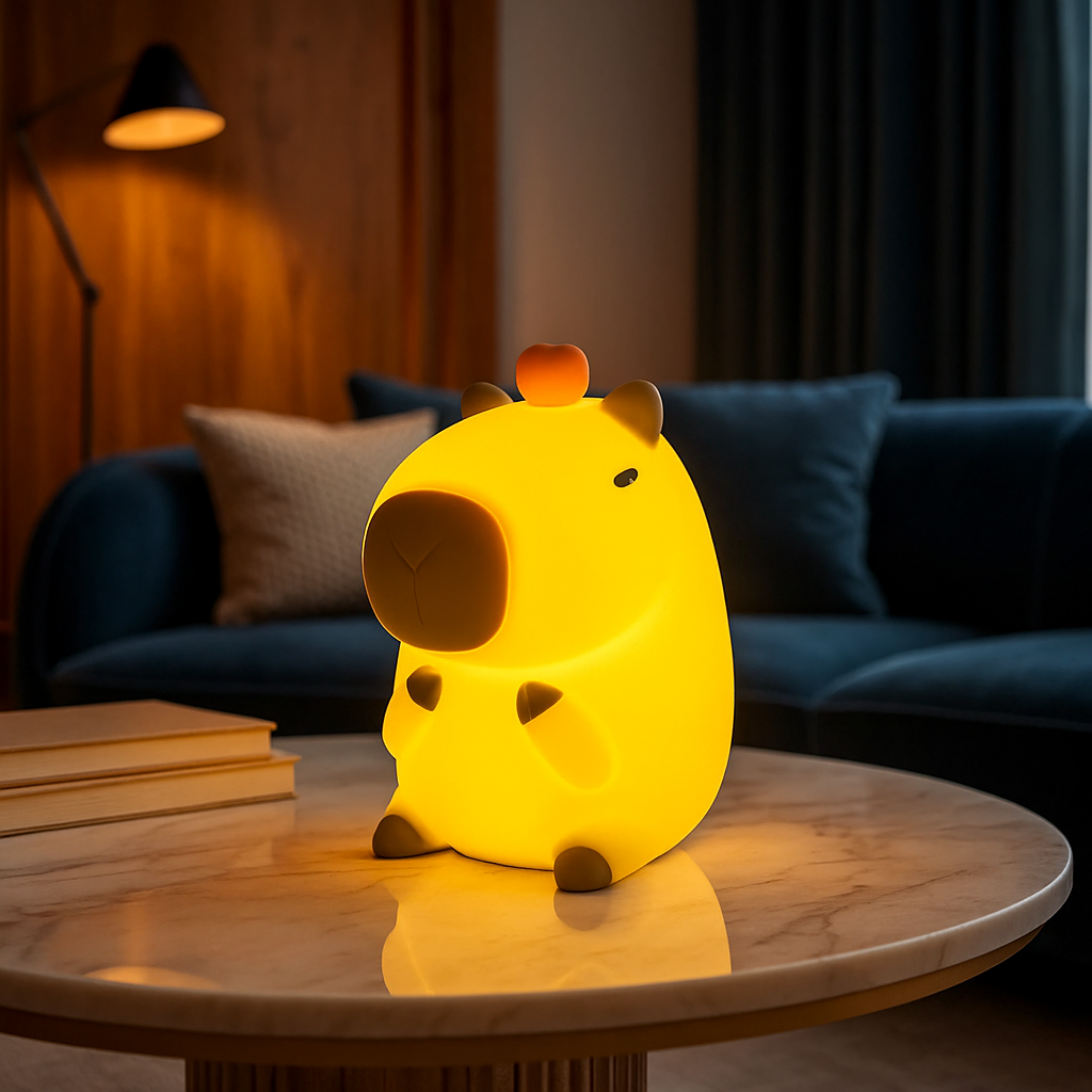Нощна лампа CAPYBARA преносима LED RGB