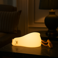 Нощна лампа LAZY CHICKEN преносима LED RGB