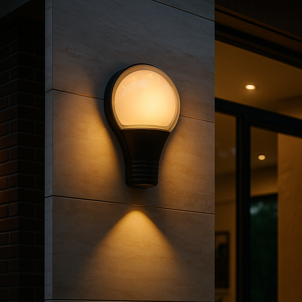 LED аплик 6W QUVI за външен монтаж, черна