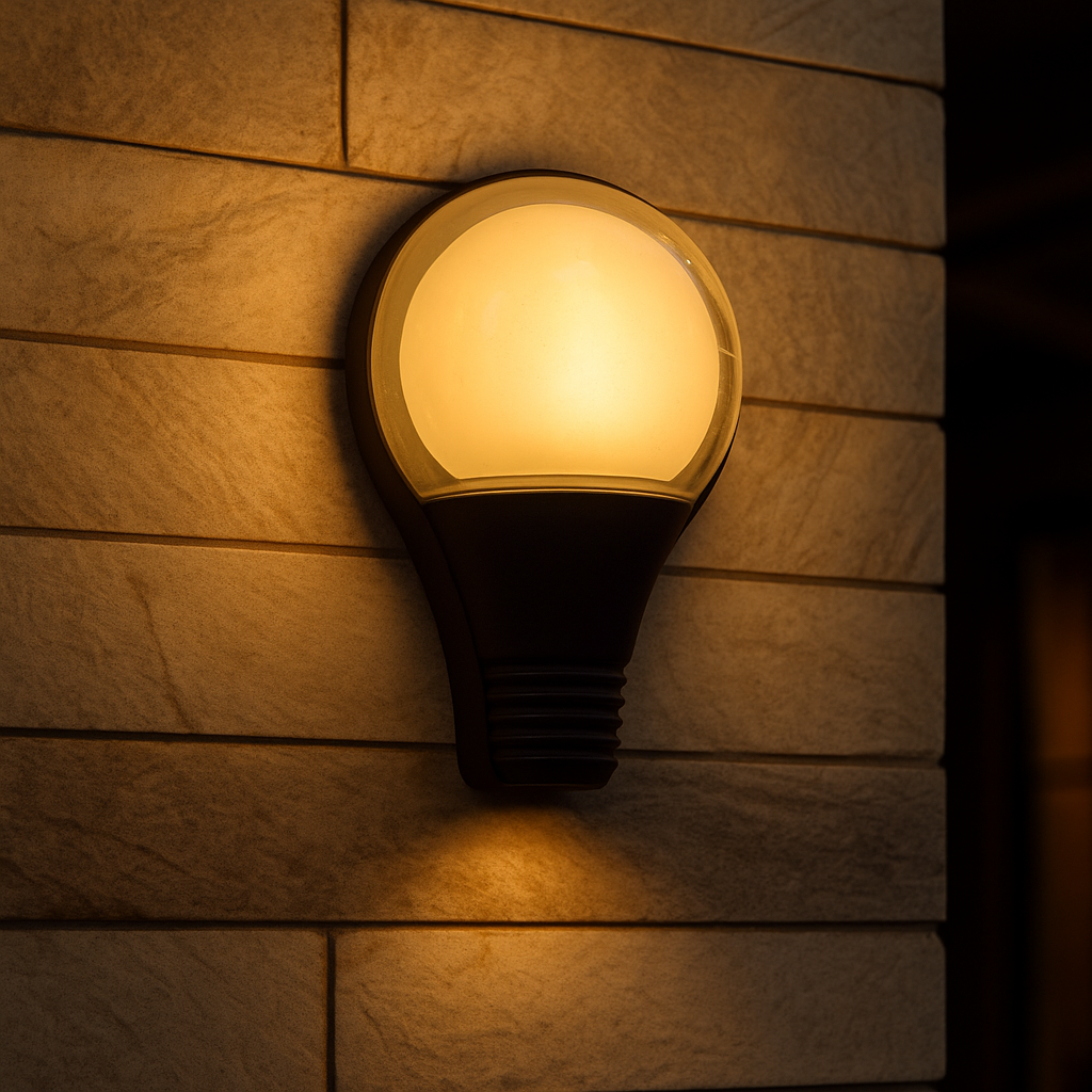 LED аплик 6W QUVI за външен монтаж, черна