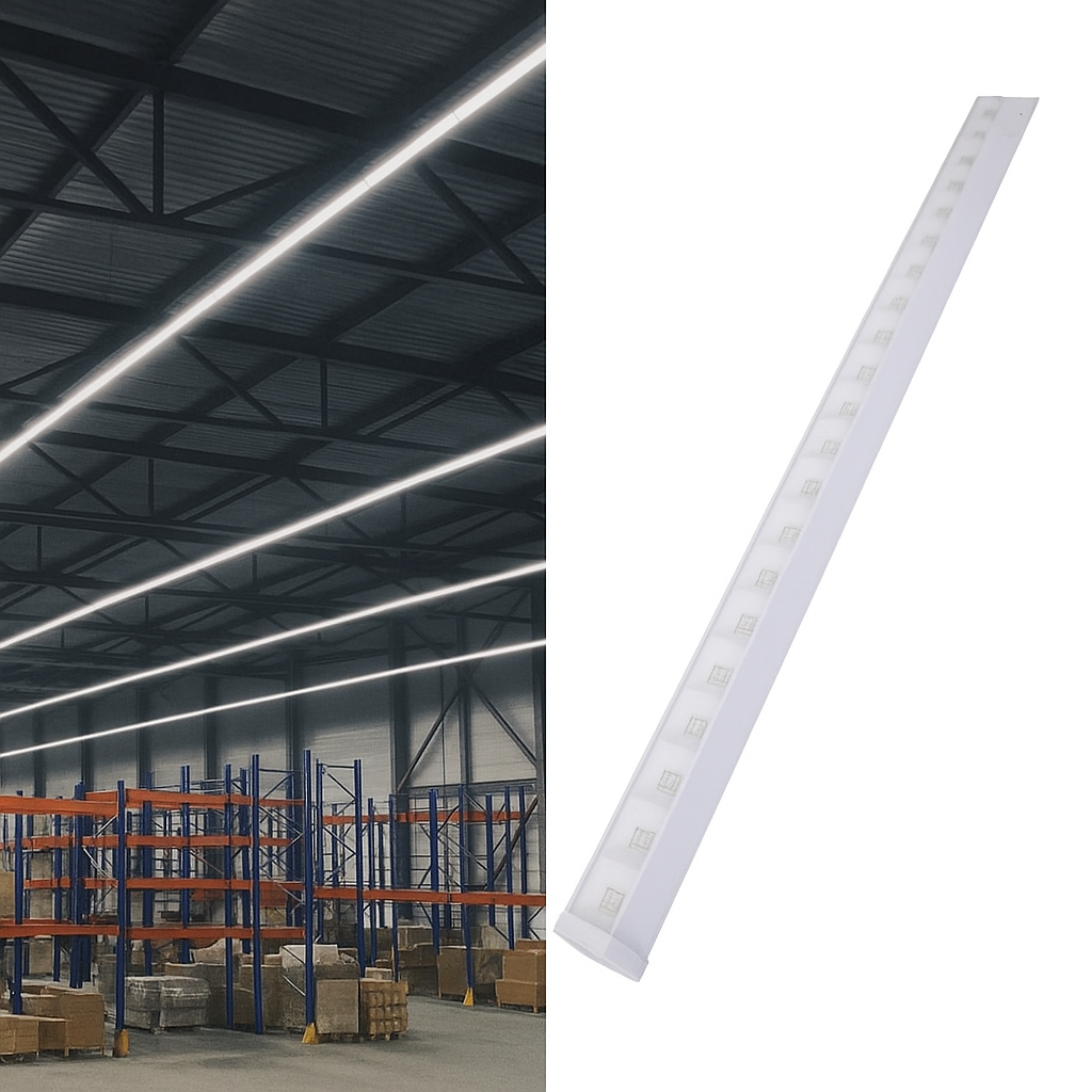 LED осветително тяло тип неон Nolux IP65 50W Студена светлина