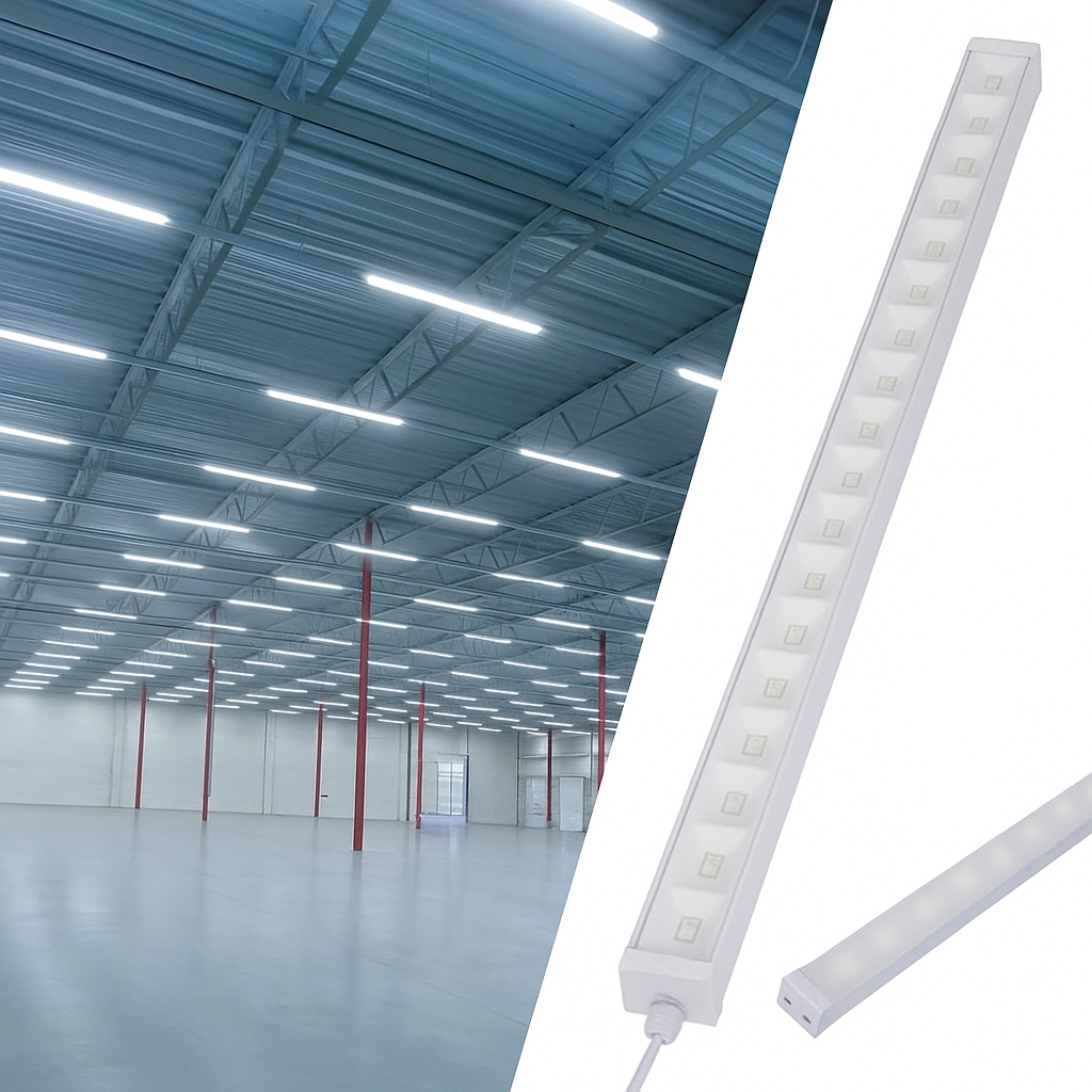 LED осветително тяло тип неон Nolux IP65 25W Студена светлина
