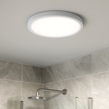 LED плафон за баня Zetta 20W 23cm IP40 3 вида светлина White еквивалент 160W