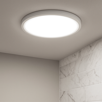 LED плафон за баня Zetta 20W 23cm IP40 3 вида светлина White еквивалент 160W