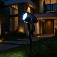 LED спот за градина KOLVI 5W студена светлина черен