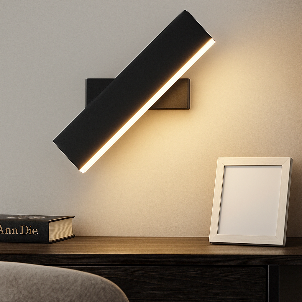 LED аплик 4W Zuvy Черен Еквивалент 40W