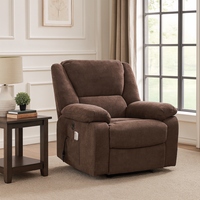 Fotoliu cu Masaj și Încălzire Recliner Electric Maro FOTOLIU CU MASAJ/RECLINER/INCALZIRE / Brown Chairs