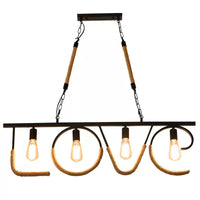 Осветително тяло Derva винтидж Love 100CM