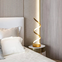 Нощна лампа LED 38W Wave златиста