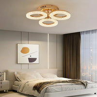 LED осветително тяло Golden 3 CIRCLE Еквивалент 250W Дистанционно