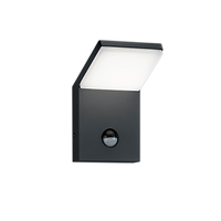 Външен LED аплик PEARL със сензор за движение, IP54, антрацит