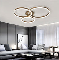 LED осветително тяло Beauty Brown Circle еквивалент 600W с дистанционно