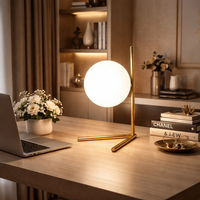 Декоративна настолна лампа REBO Gold 52CM