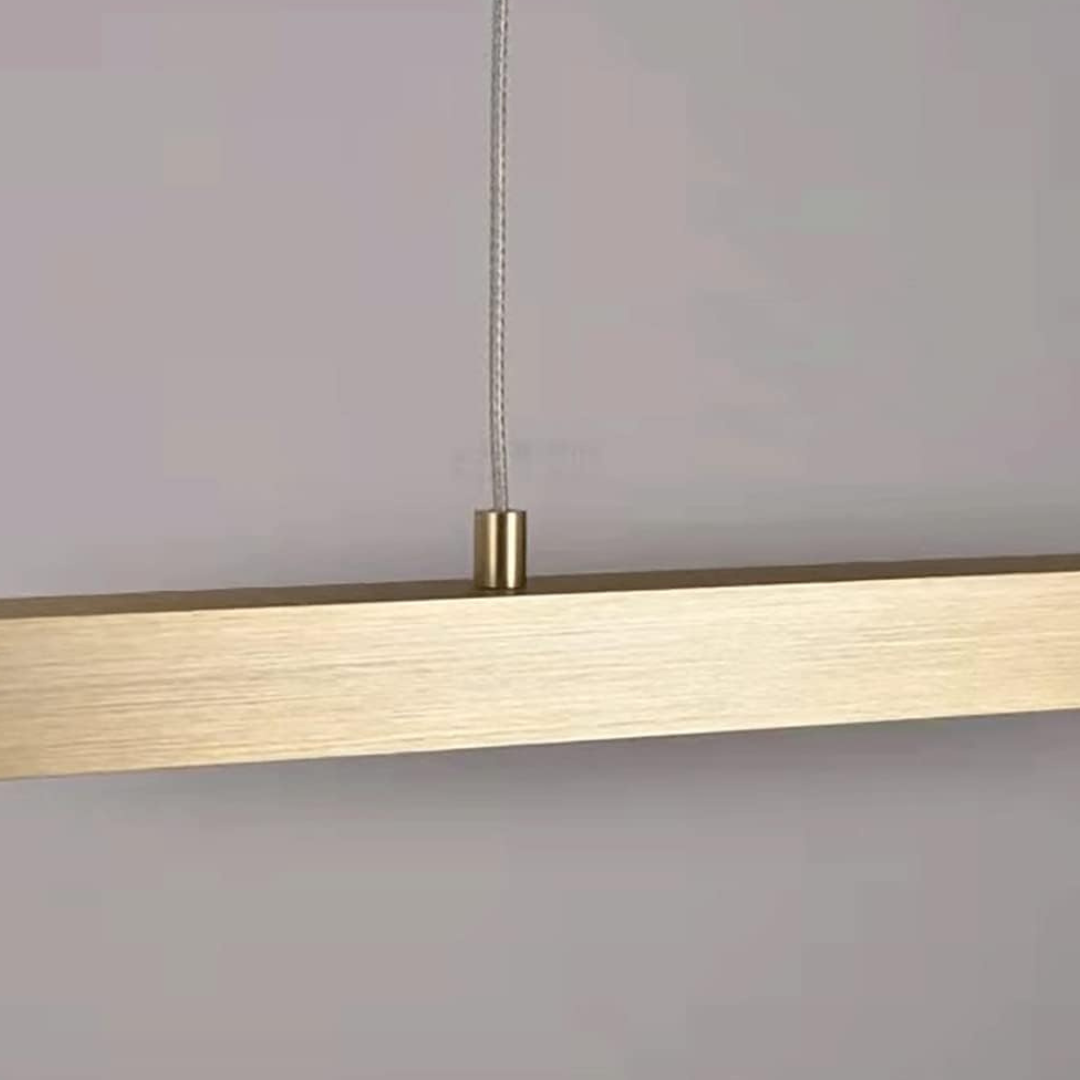 LED осветително тяло висящо 72W Elegant Office Gold еквивалент 500W