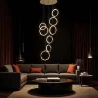 LED осветително тяло висящо GOLD Catania