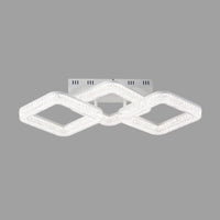 Осветително тяло LED MATEO 3 Square White еквивалент 400W с дистанционно