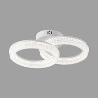 LED осветително тяло MATEO 2 Circle White еквивалент 300W с дистанционно