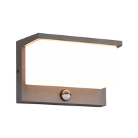 Външен LED аплик със сензор NESTOS, IP54, антрацит