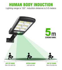Aplica Led Exterior Solara Senzor Cob Wall Light Fixtures