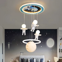 LED осветително тяло висящо 100W Astro Friends с дистанционно, еквивалент 500W