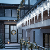 LED инсталация висулки PREMIUM Coldvale 160 LED 2.7m Бял кабел IP44