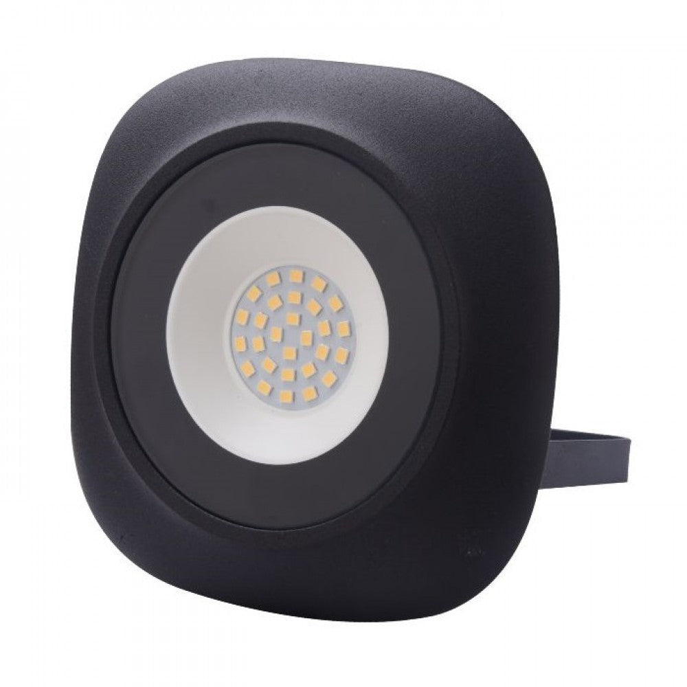 LED прожектор 20W IRIS кръгъл черен