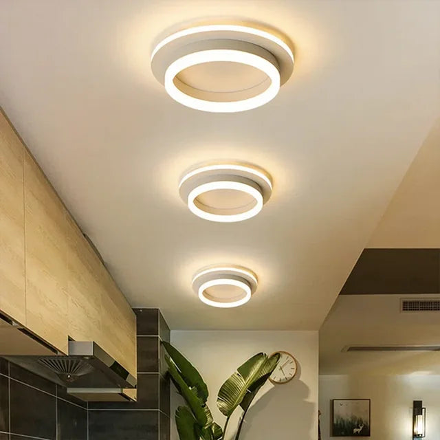 LED осветително тяло 50W RING Бял Еквивалент 200W