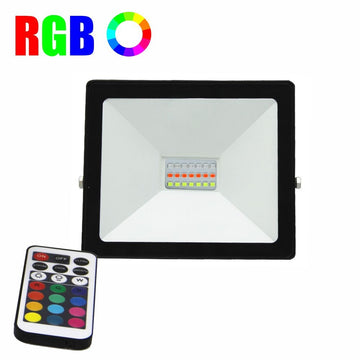 LED прожектор 20W ултратънък RGB SPN