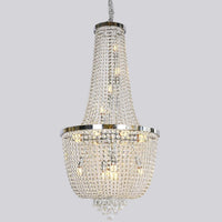 Полилей кристал LUXURY Chrome 120cm -P82404