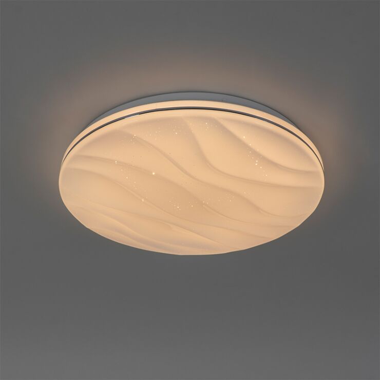 Кръгла LED плафониера Еквивалент 400W C053 3 функции