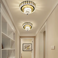 LED осветително тяло с кристали Luxor, плафониера, кръгла, с дистанционно 60-80CM