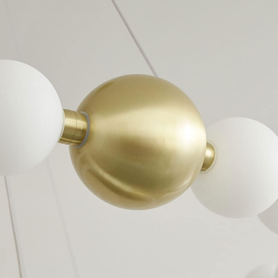 LED осветително тяло Абажур 72W Fibonacci Еквивалент 500W с дистанционно