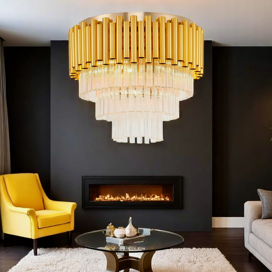 Кристален полилей Luxury Golden SUFITOWA