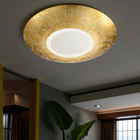 Плафониера LED 15.5W CHIROS Gold Еквивалент 150W