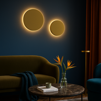 LED аплик за интериор PALERMO златен