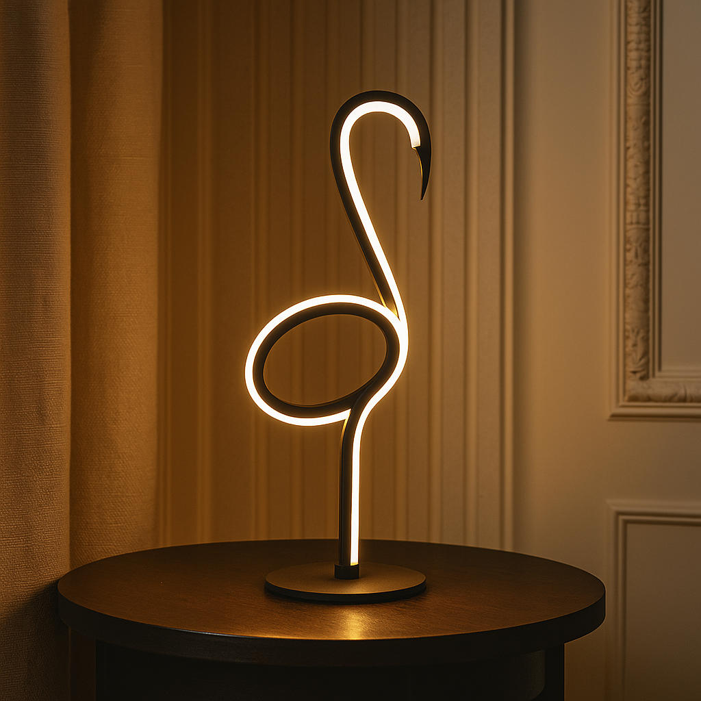 Декоративна LED лампа INGO 6W черна