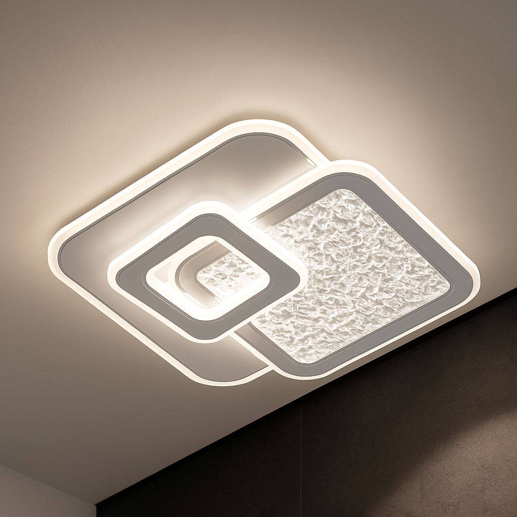 Осветително тяло LED Fino Square White Еквивалент 330W